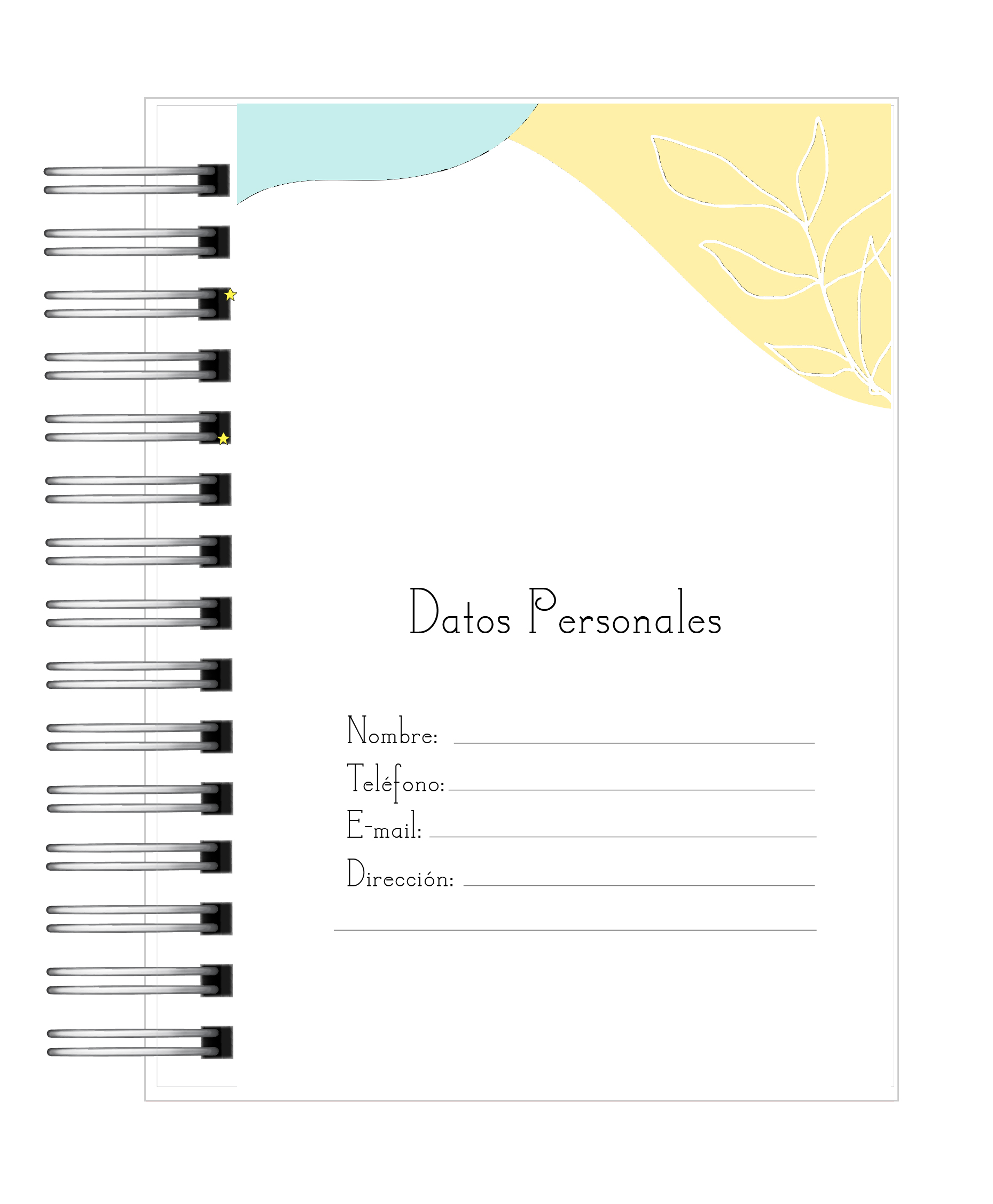  Agenda de una Súper Mamá  2