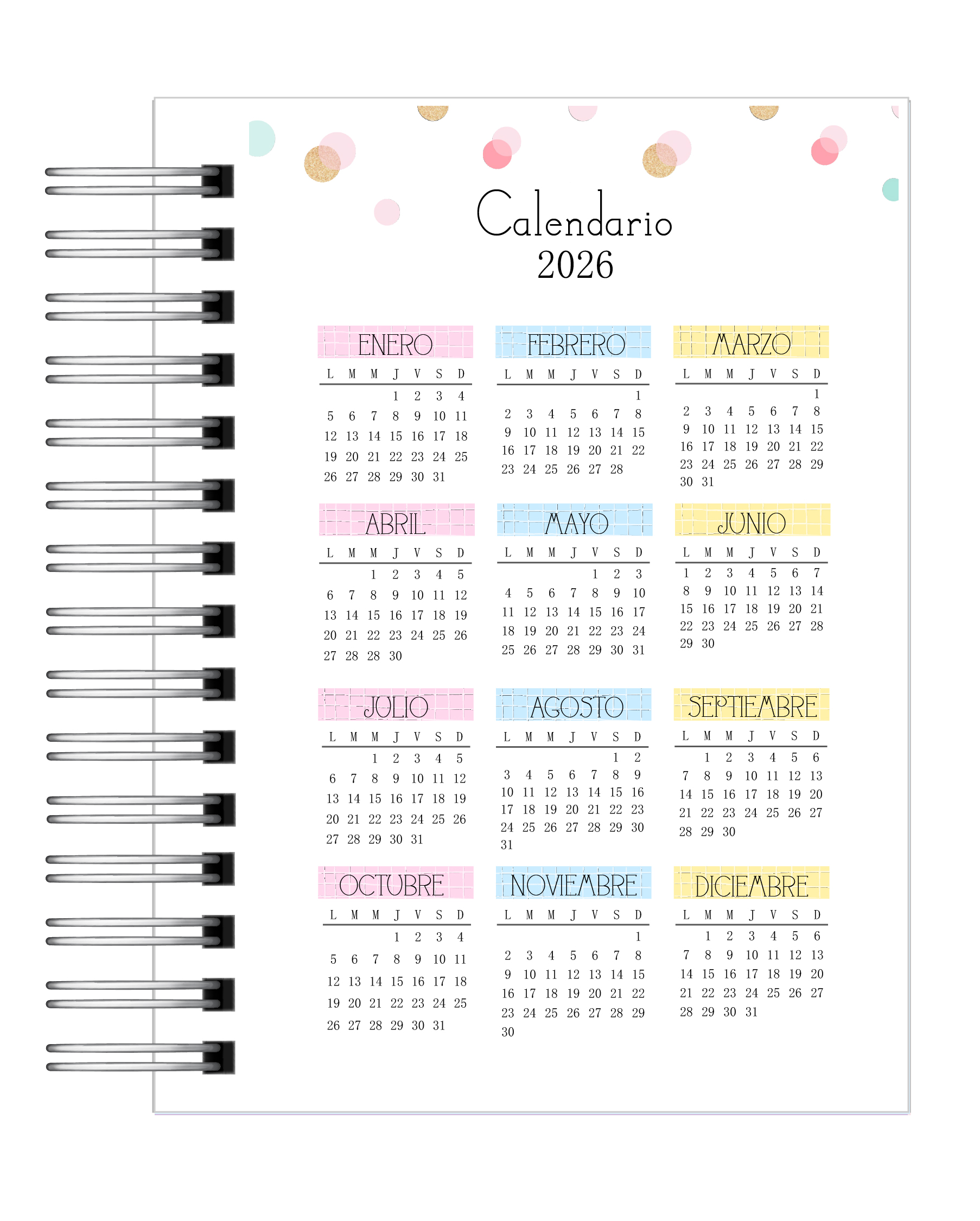  Agenda de una Súper Mamá  3