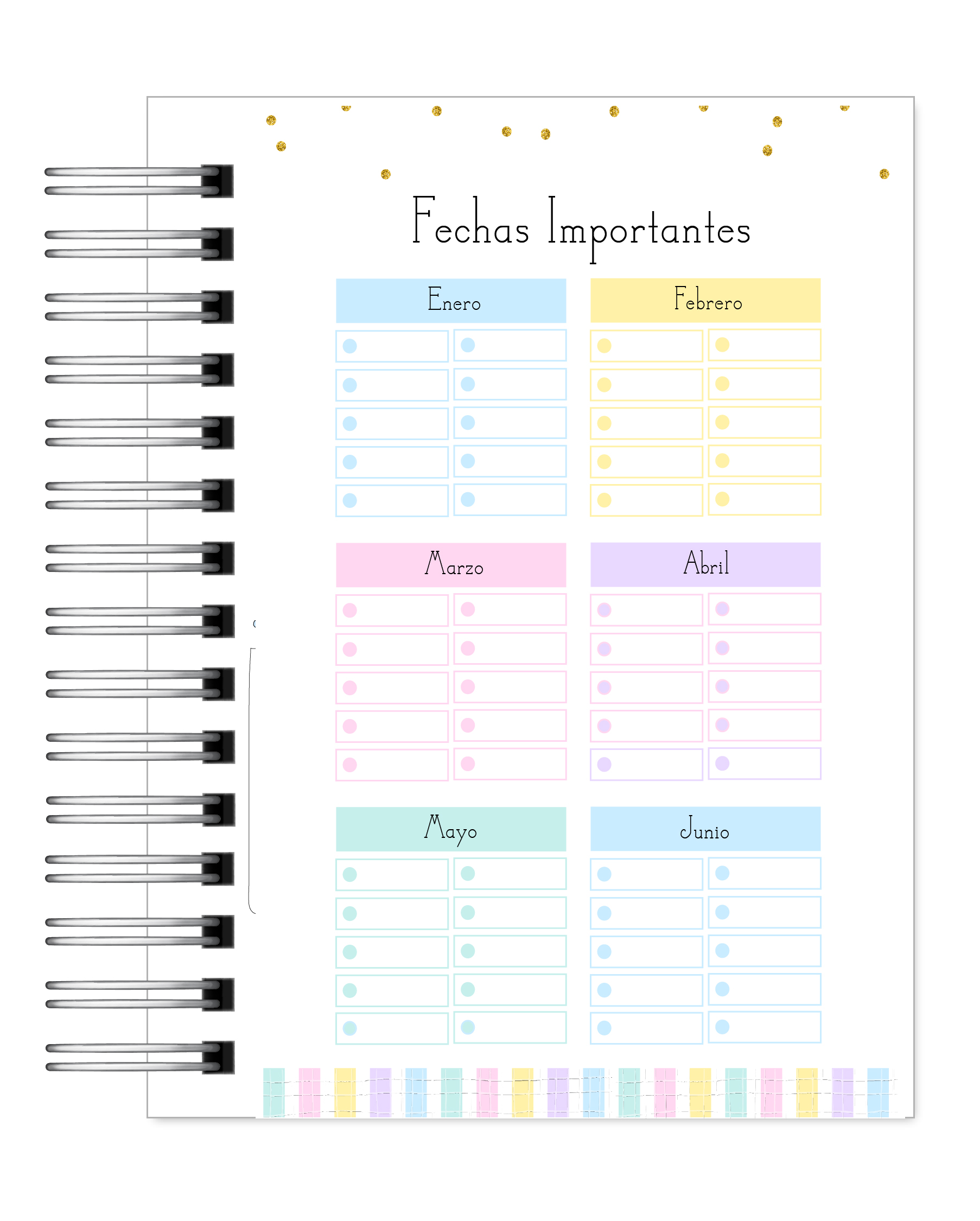  Agenda de una Súper Mamá  4