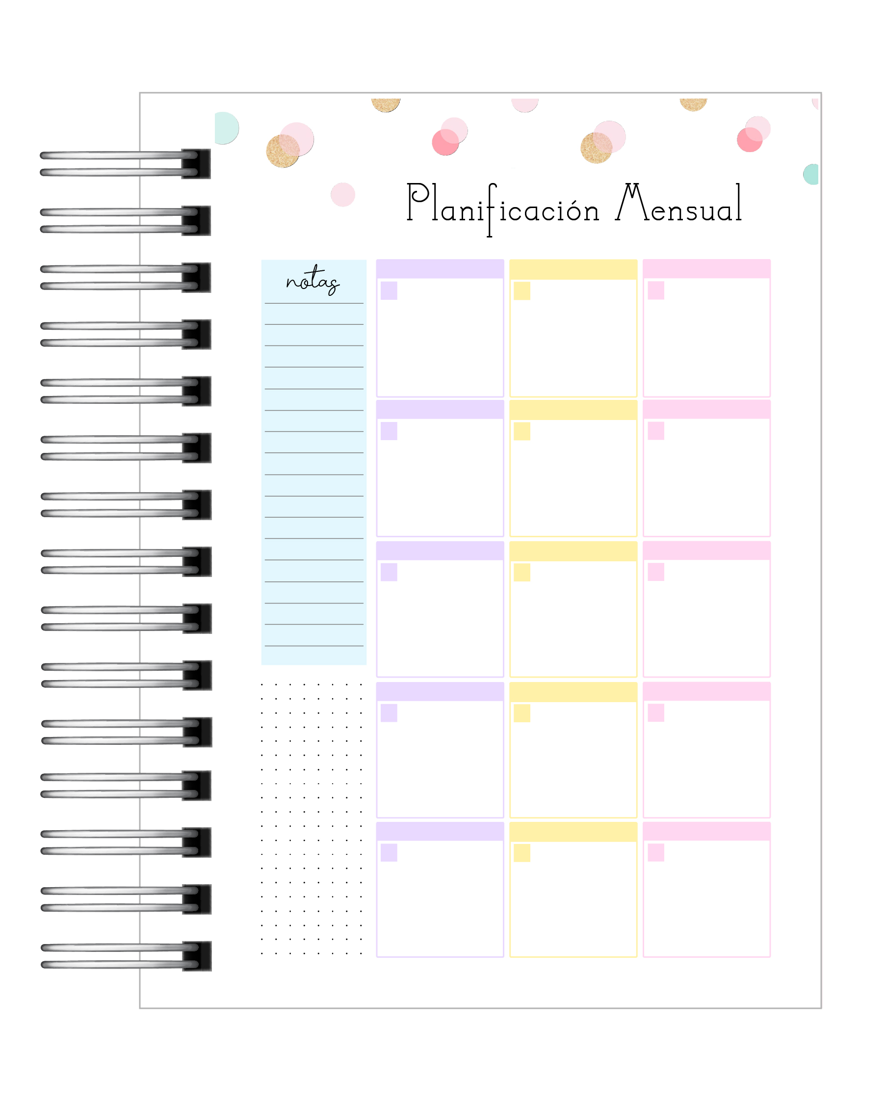  Agenda de una Súper Mamá  5