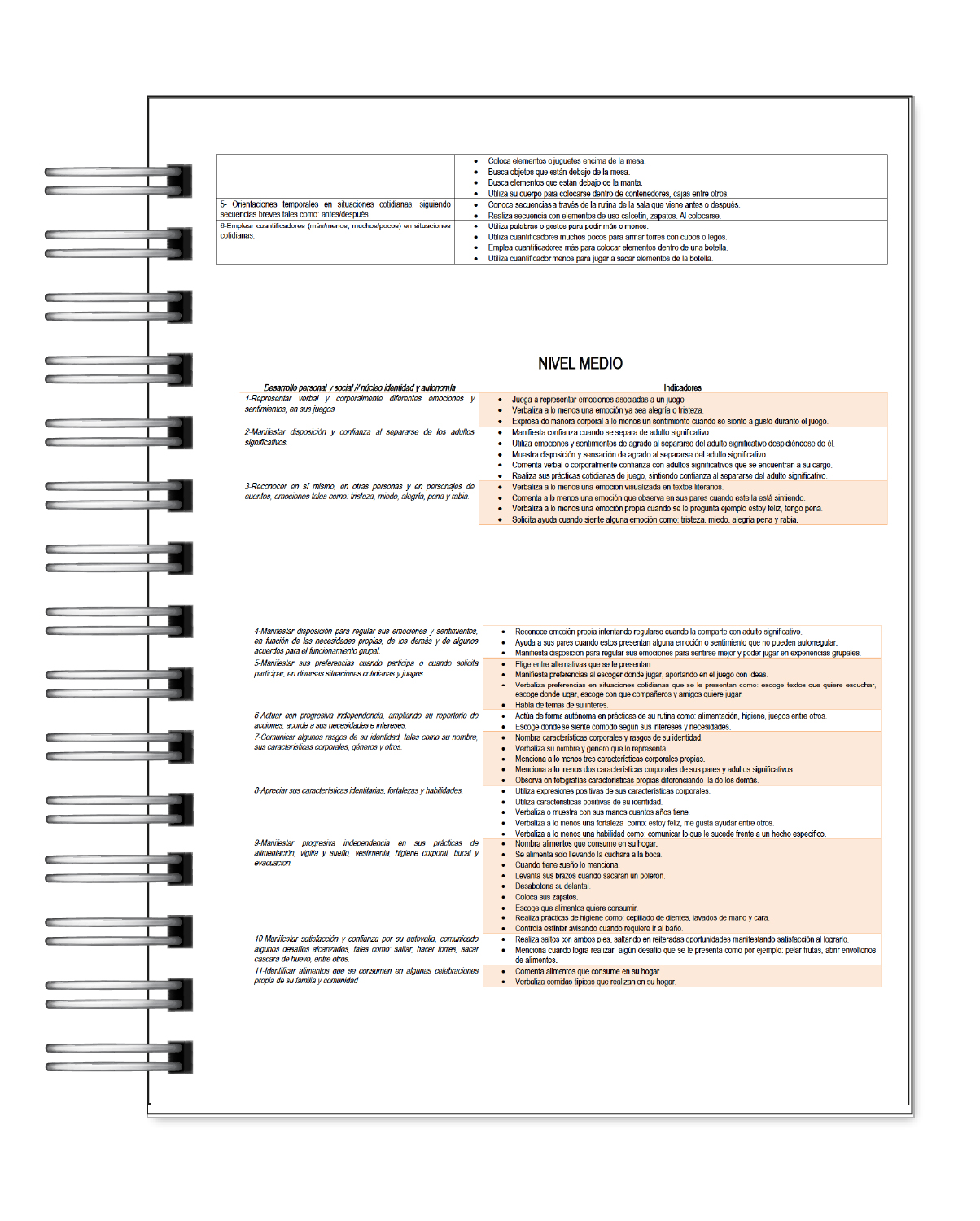 Vinculaciones Oa -Oat Nivel Sala Cuna Y Niveles Medios 4