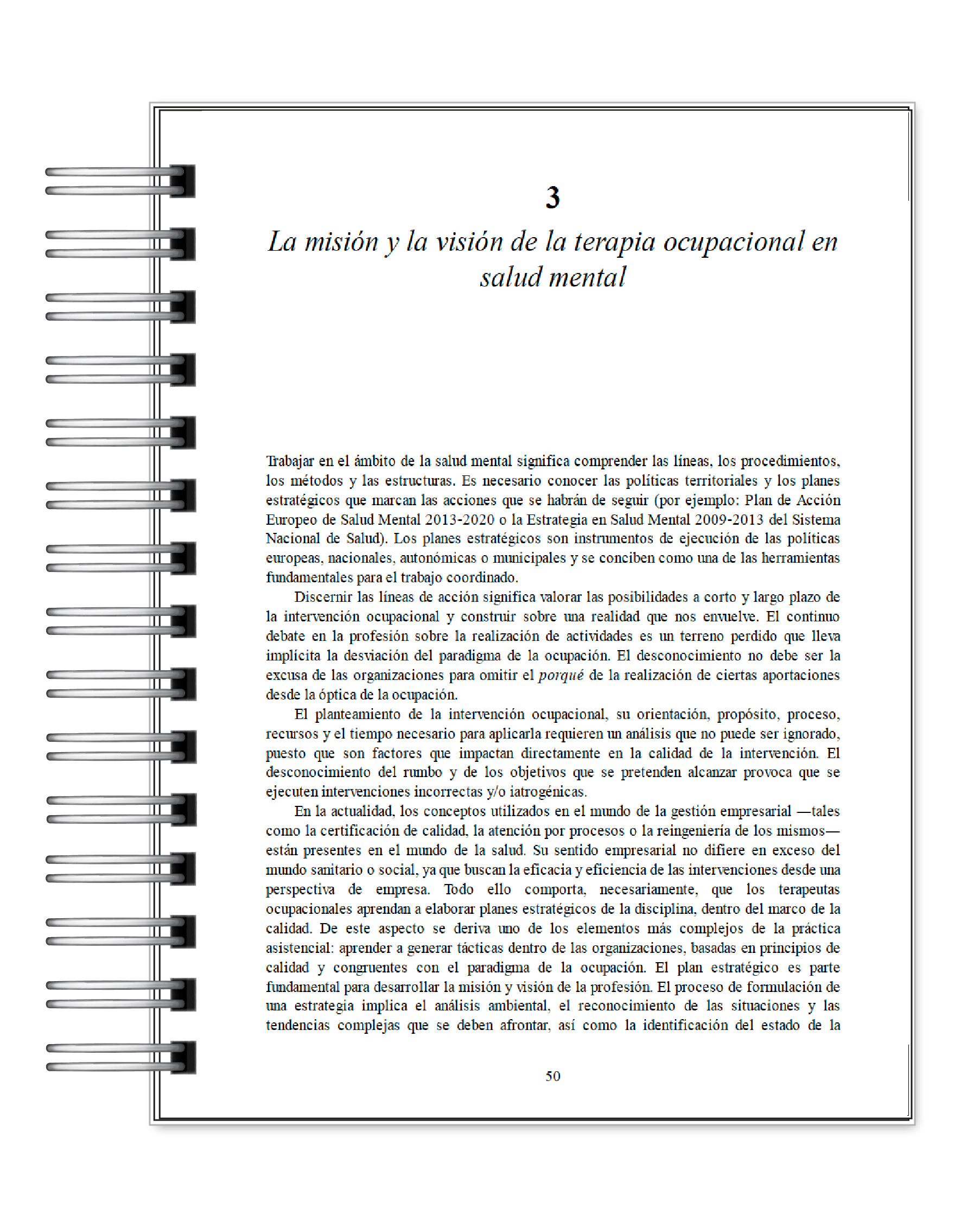 Manual Practico de Salud Mental en Terapia Ocupacional 6