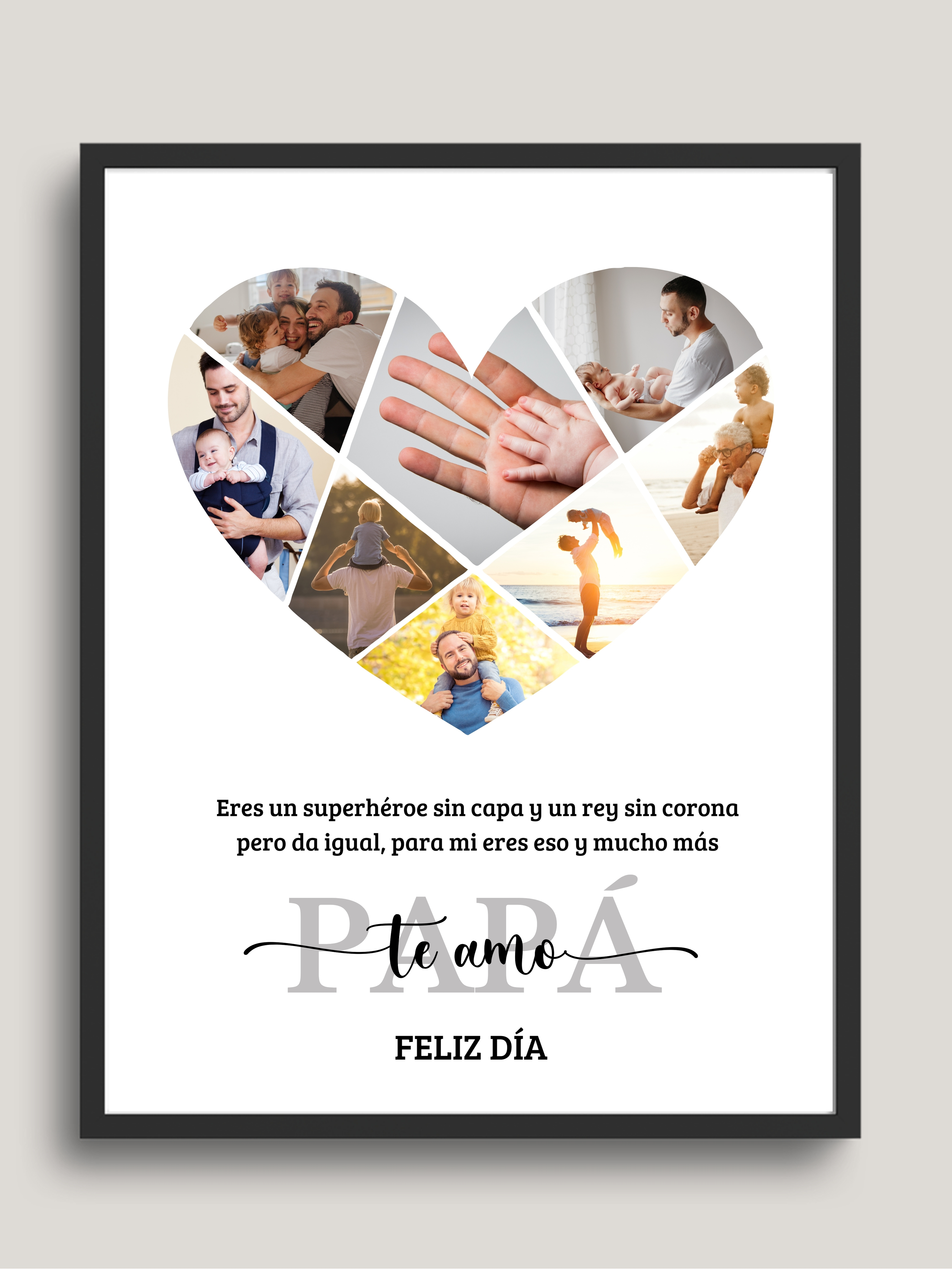 Cuadros Papá Personalizado 1