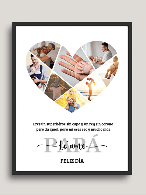 Cuadros Papá Personalizado