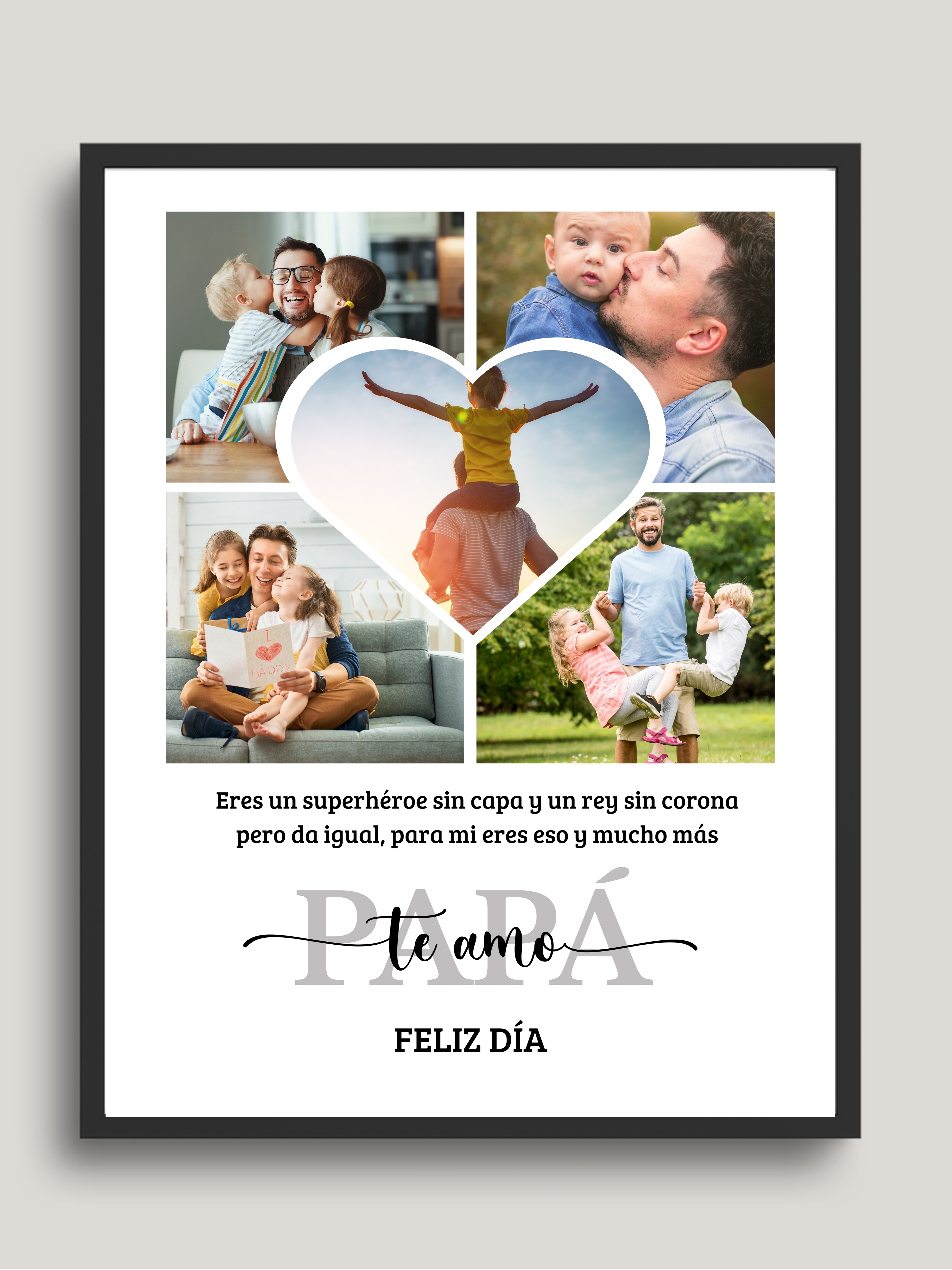 Cuadros Papá Personalizado 2