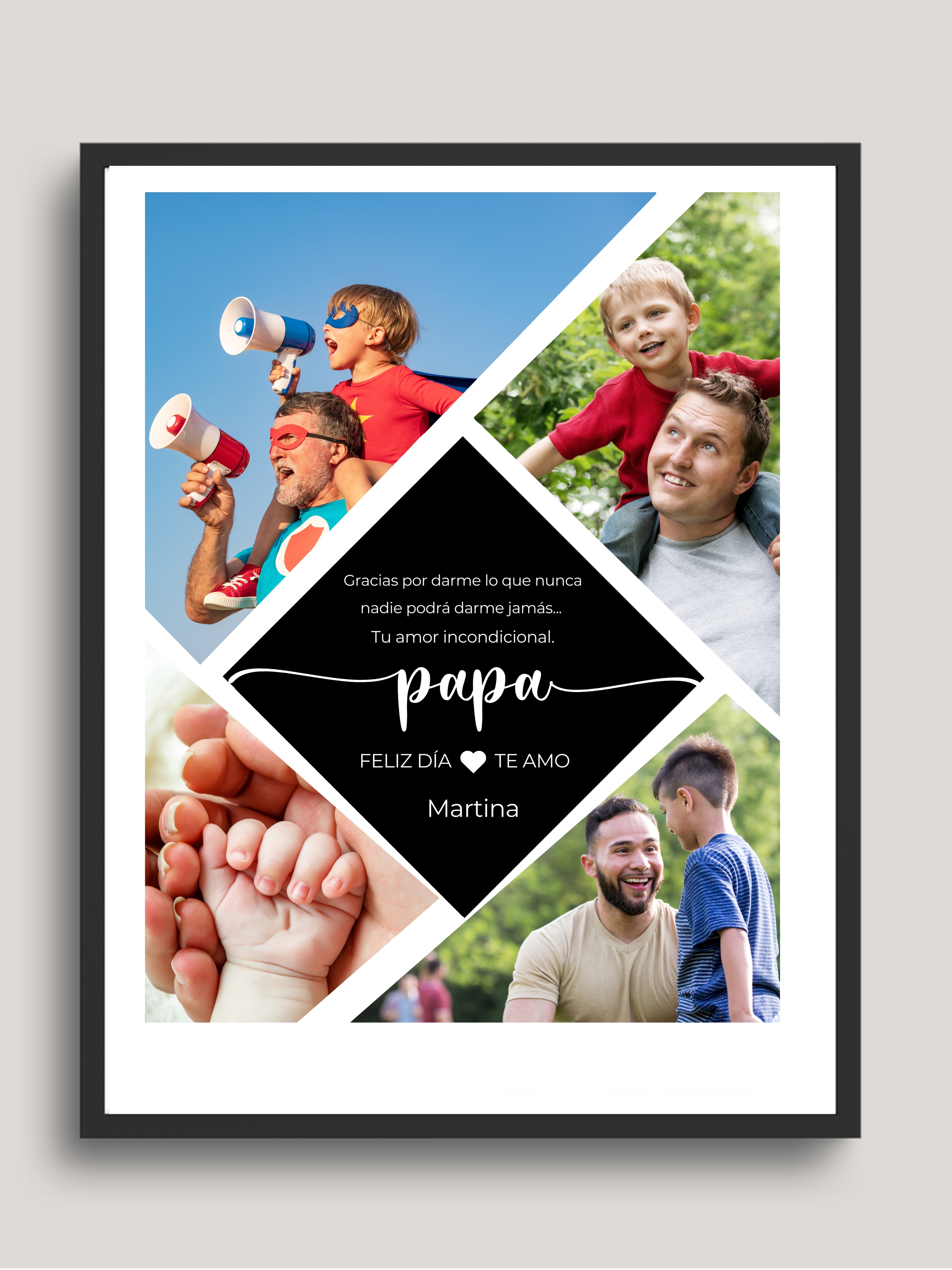 Cuadros Papá Personalizado 3