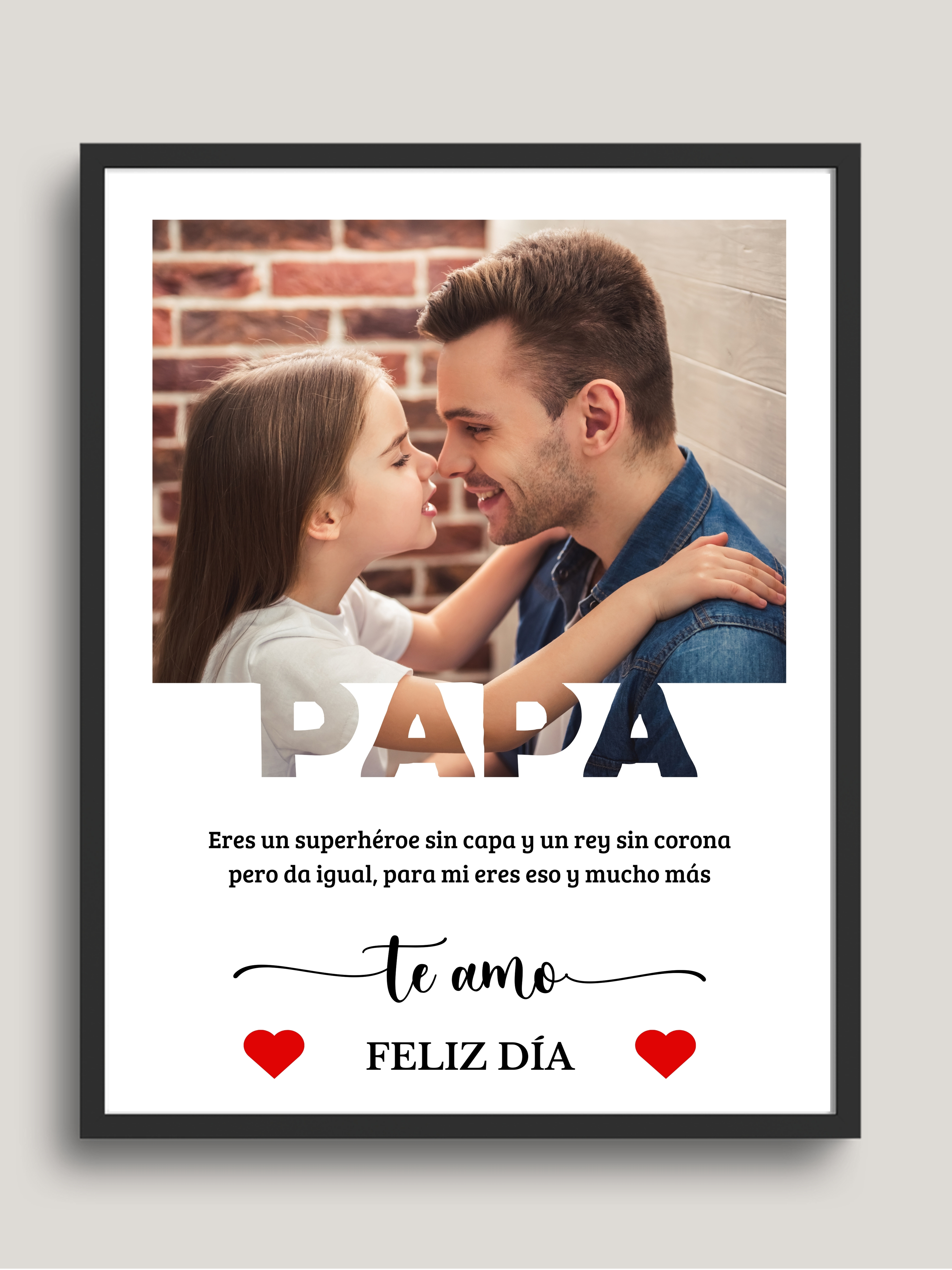 Cuadros Papá Personalizado 6