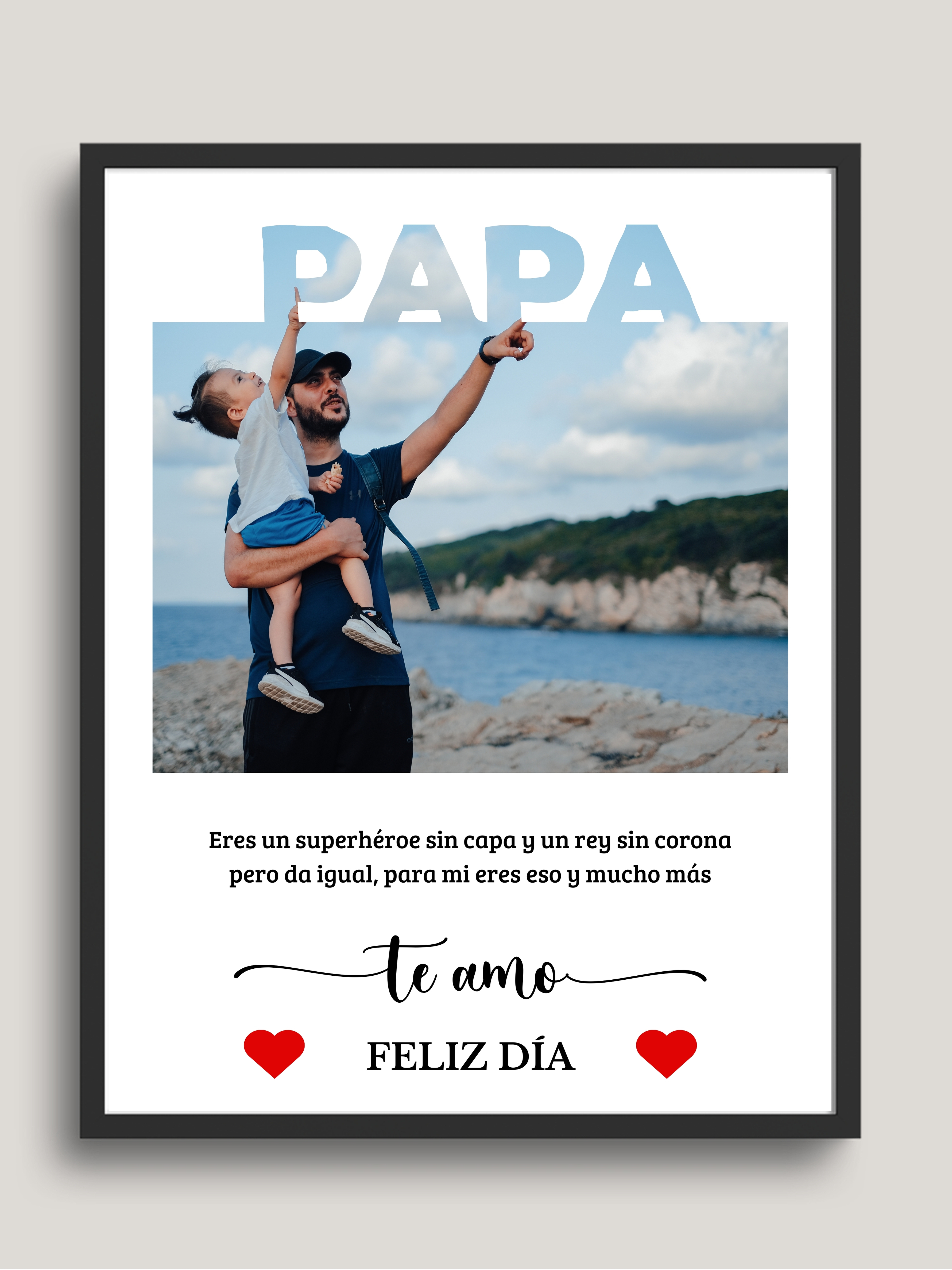 Cuadros Papá Personalizado 7