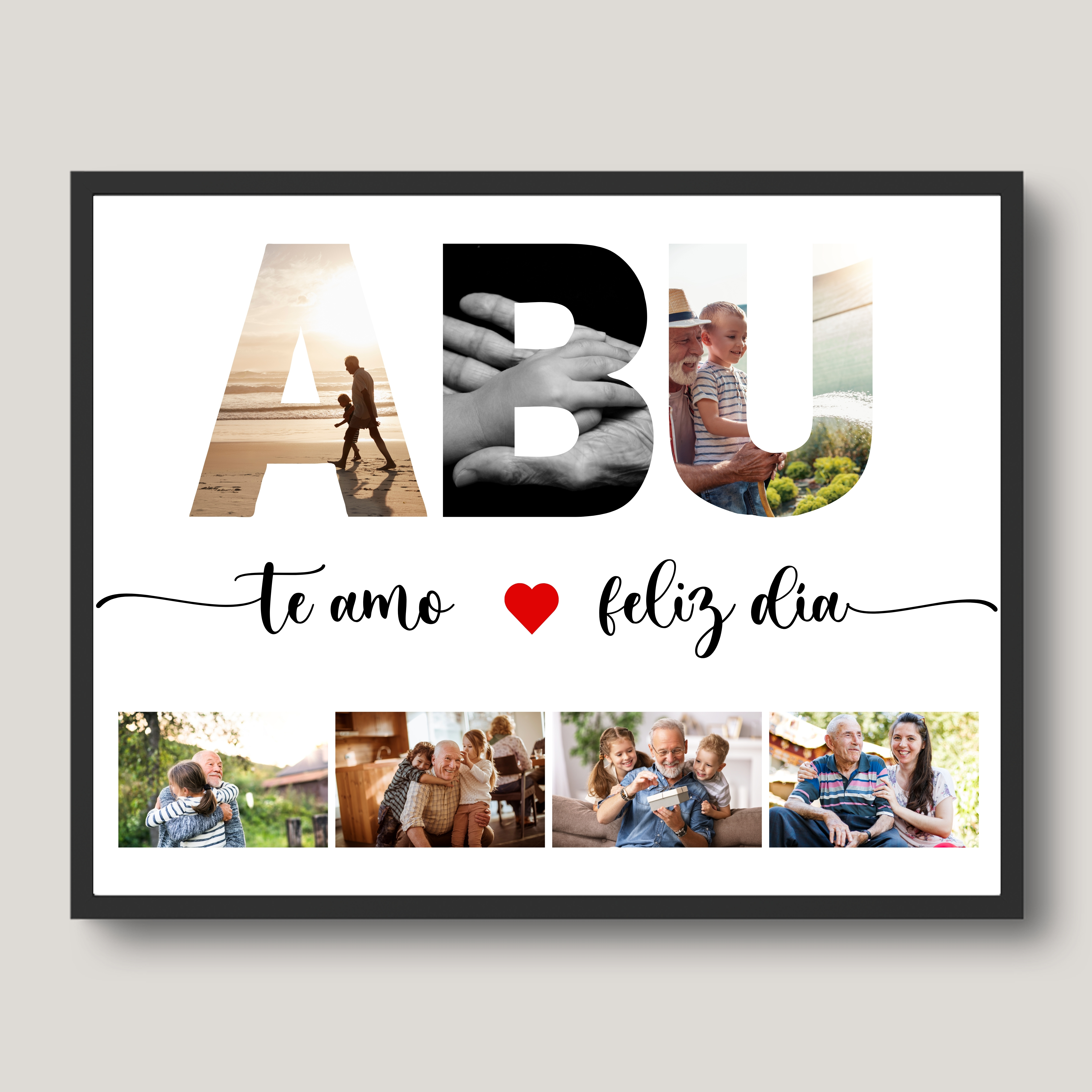Cuadros Abuelo Personalizado 4