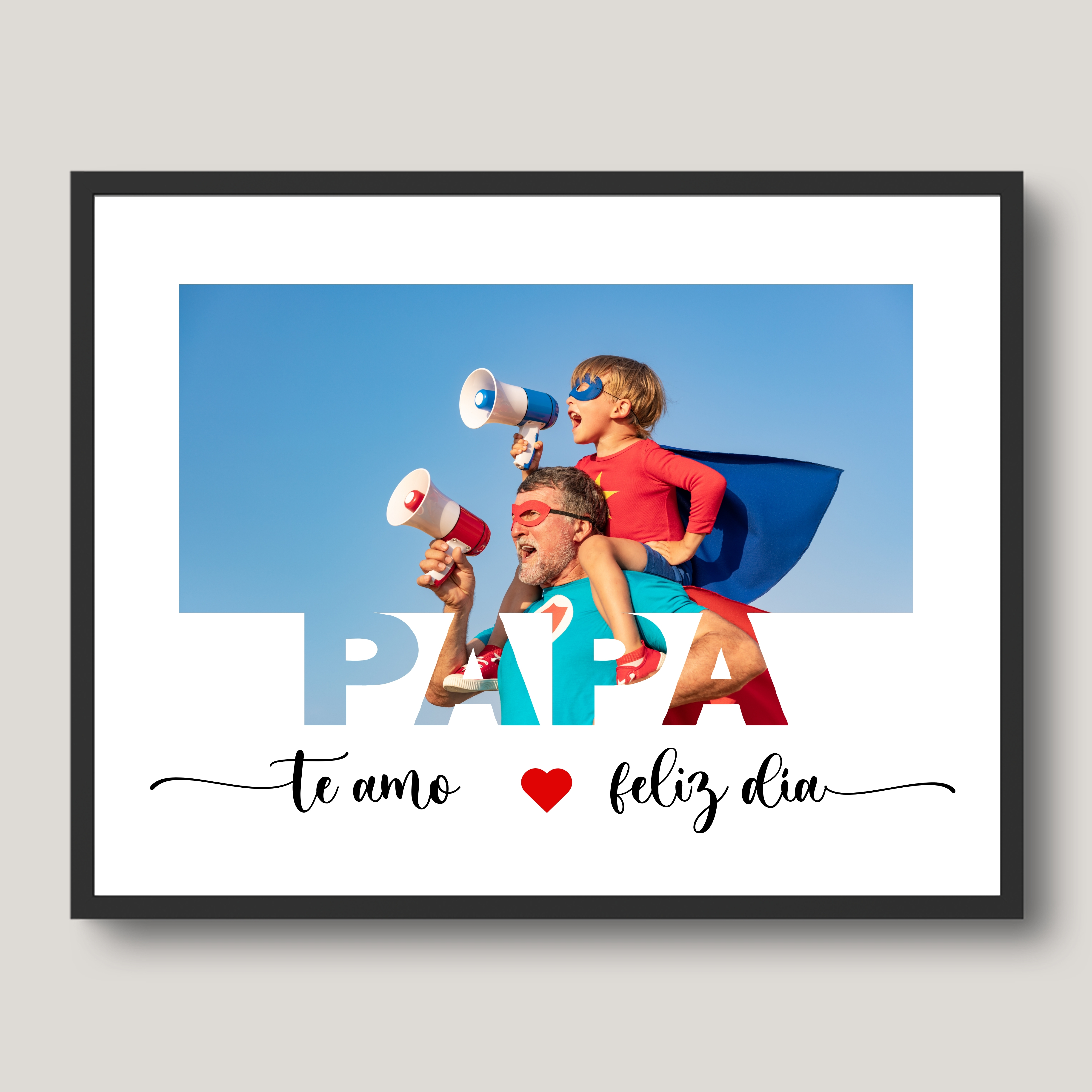 Cuadros Papá Personalizado 8