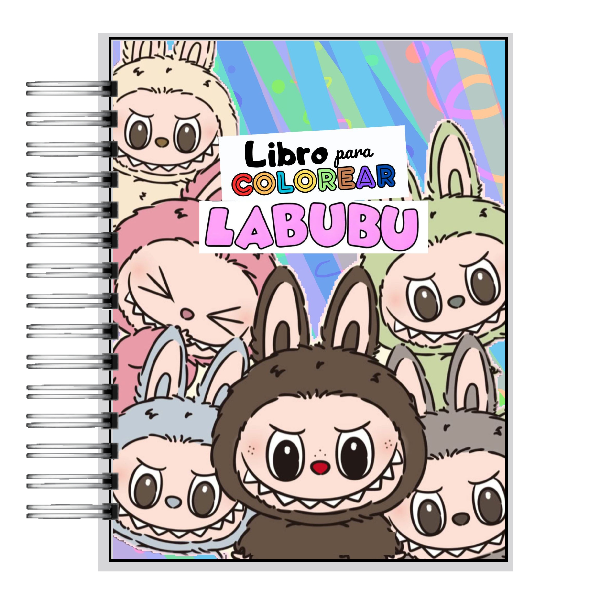 Libro para Colorear Labubu 1