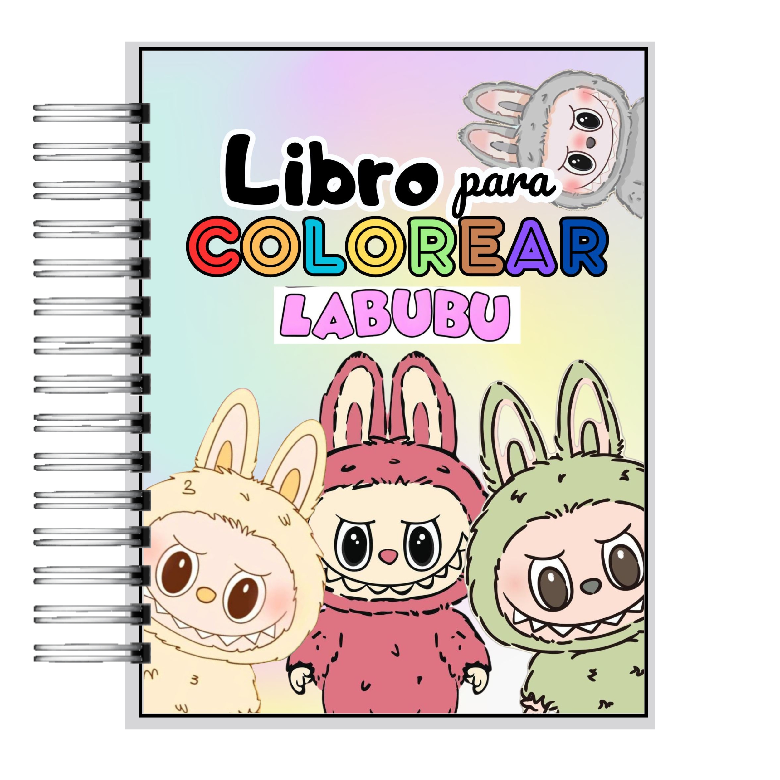 Libro para Colorear Labubu 2