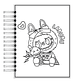 Libro para Colorear Labubu - Miniatura 7