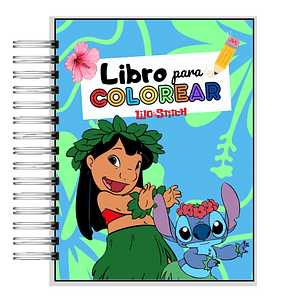 Libro para Colorear Lilo y Stitch