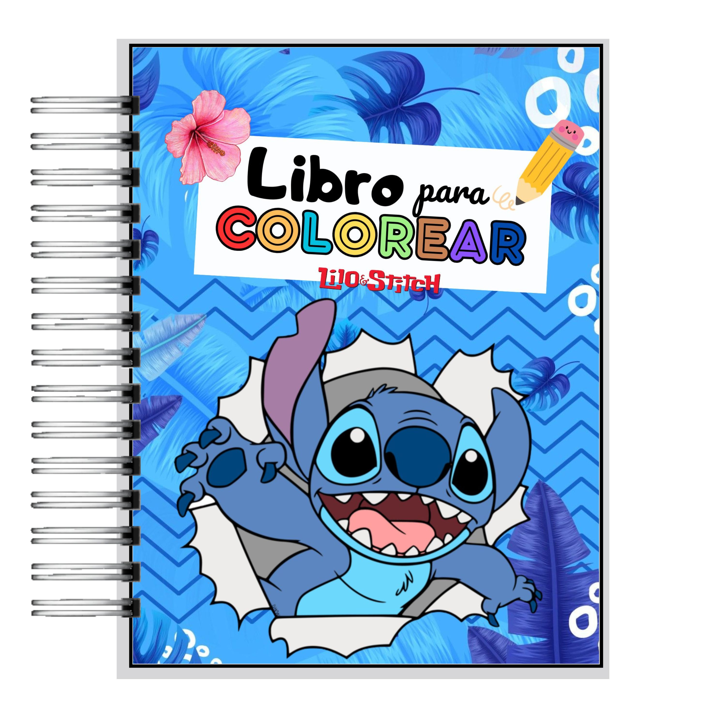 Libro para Colorear Lilo y Stitch 5