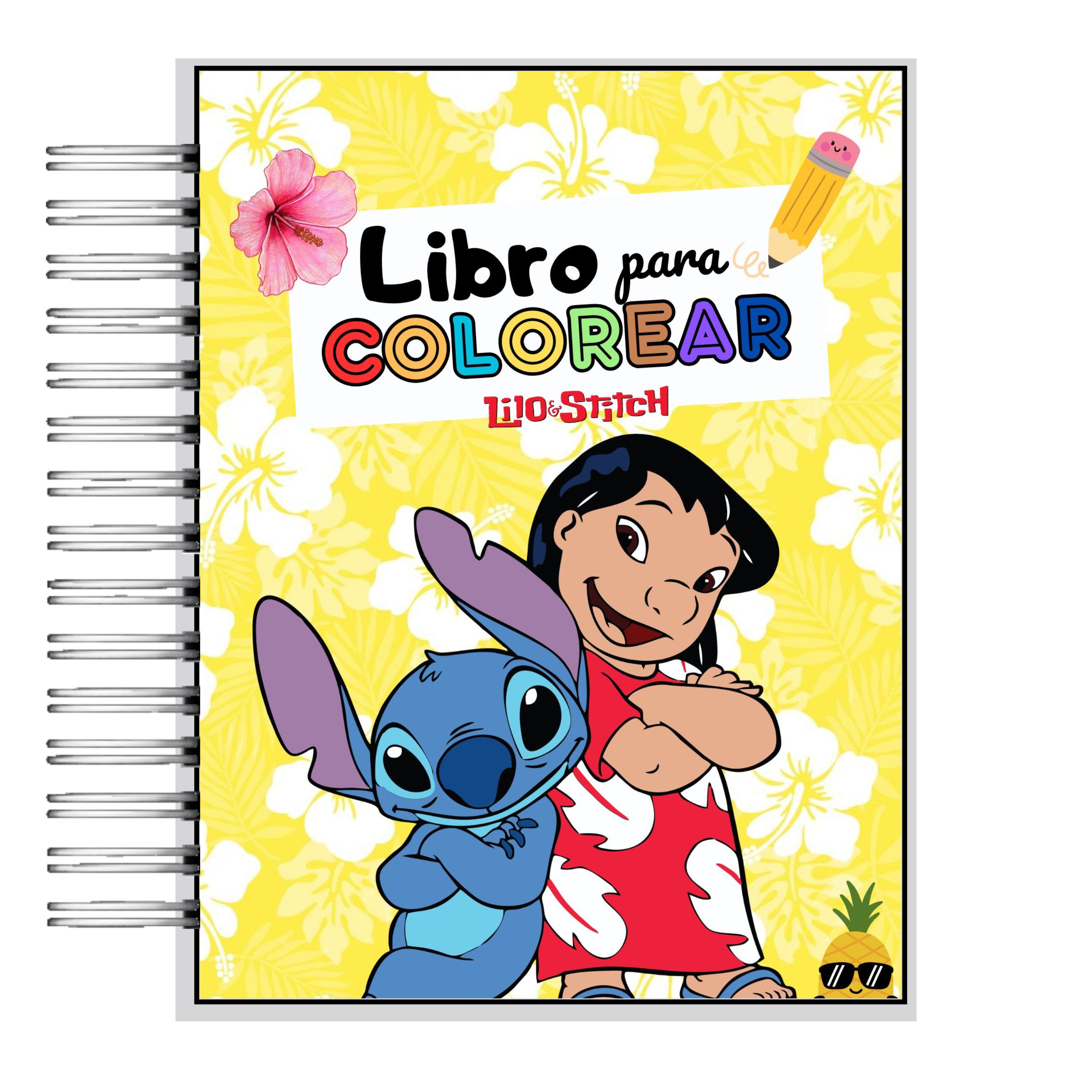 Libro para Colorear Lilo y Stitch 6