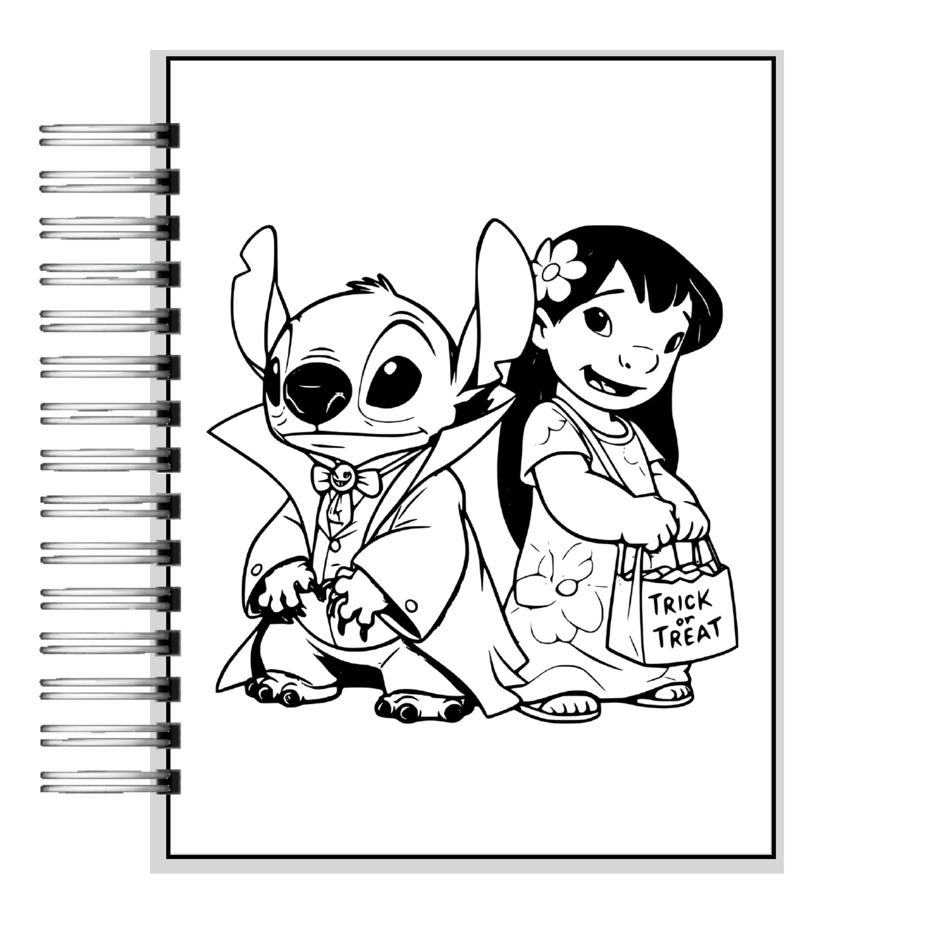 Libro para Colorear Lilo y Stitch 3