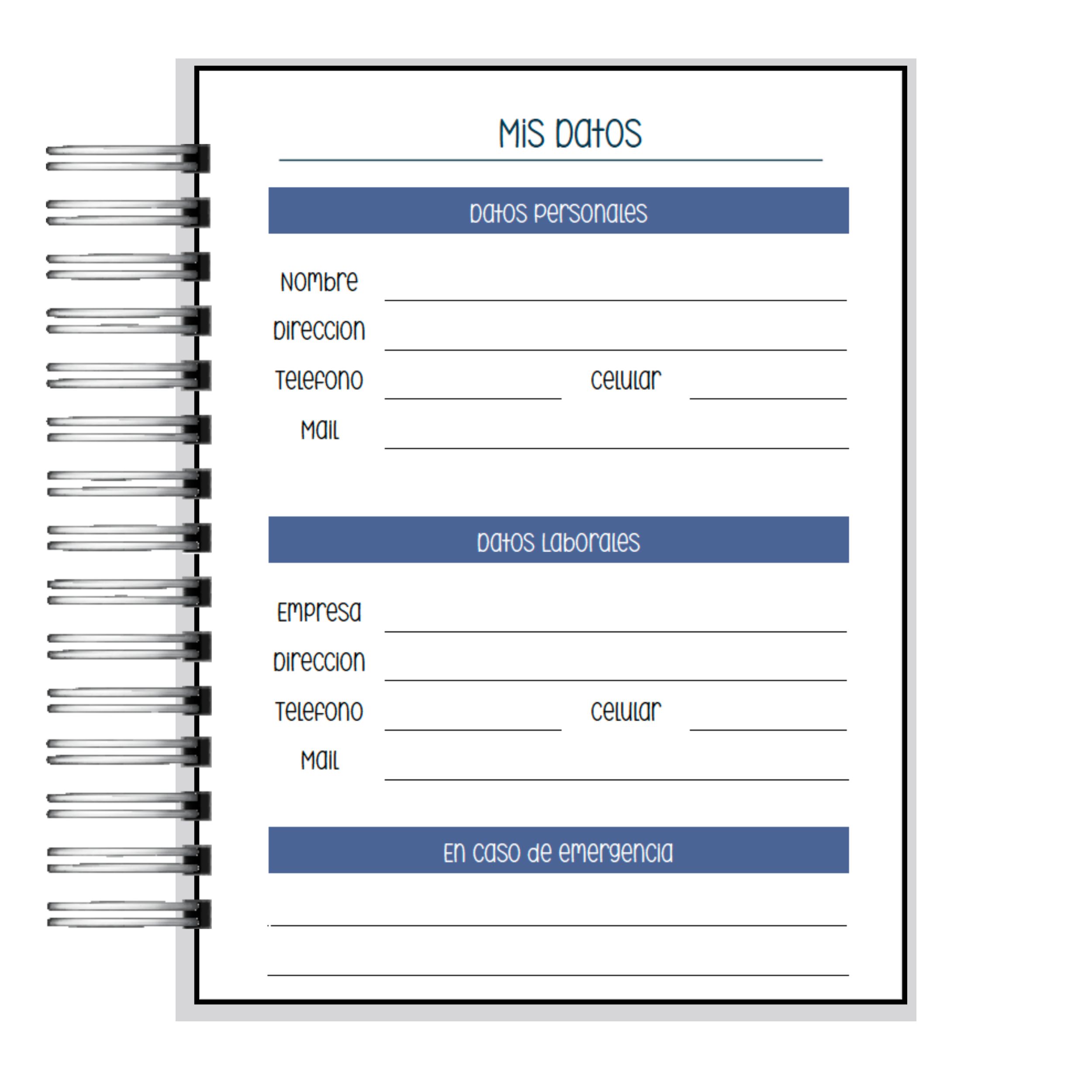 Agenda Papá: Para el Héroe de Todos los Días 2