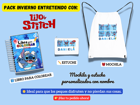 Pack "Entretenido con Lilo y Stitch"