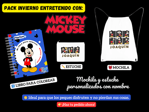 Pack "Entretenido con Mickey Mouse"