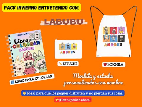 Pack "Entretenido con Labubu"