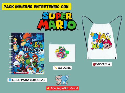 Pack "Entretenido con Super Mario"