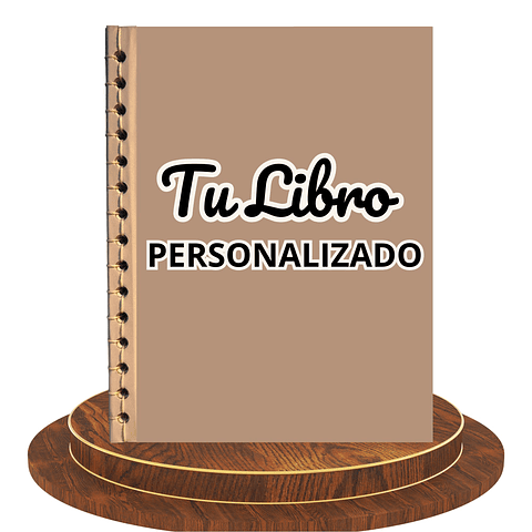 Libro Personalizado Impreso desde PDF – Portada a tu Estilo