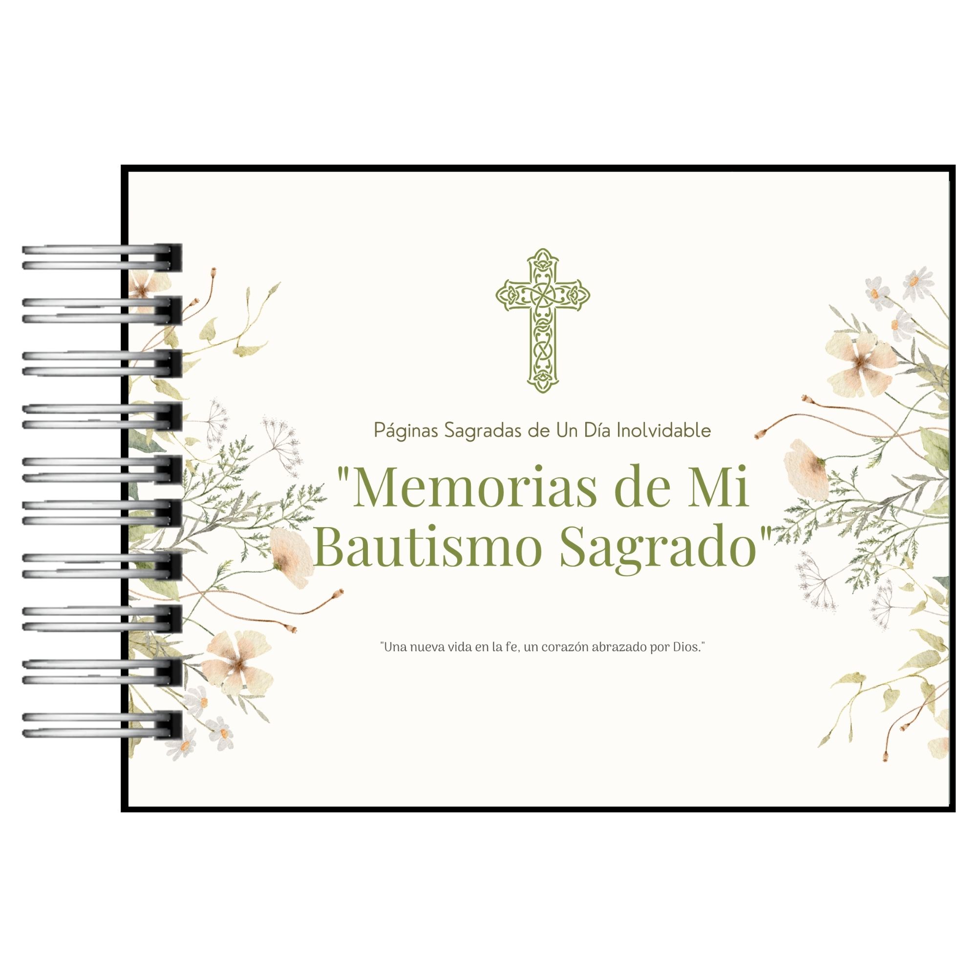 Álbum de Memorias de Mi Bautismo Sagrado 1