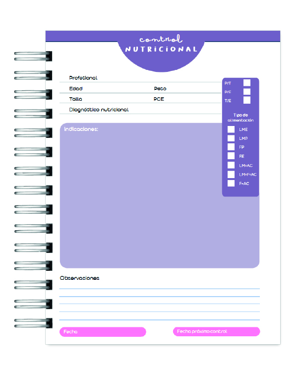 Cuaderno Pediatrico Niña 5