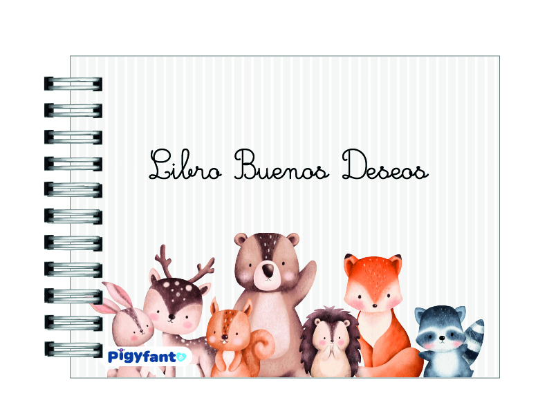 Libro de Buenos deseos del Baby Shower 9