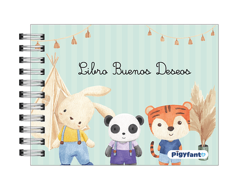 Libro de Buenos deseos del Baby Shower