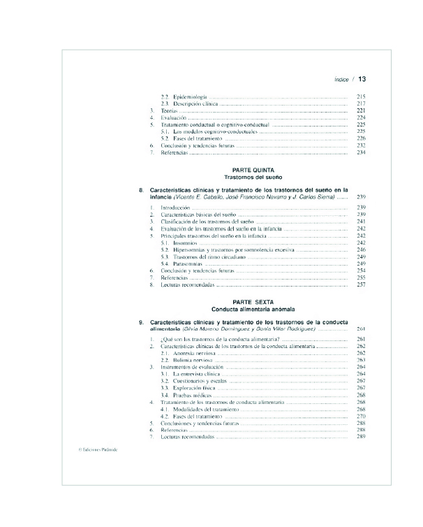 Manual de Psicología Clínica Infantil y del Adolescente – Trastornos Generales 3