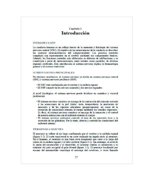 El cerebro y la conducta: Neuroanatomía para psicólogos – 3ª edición 4