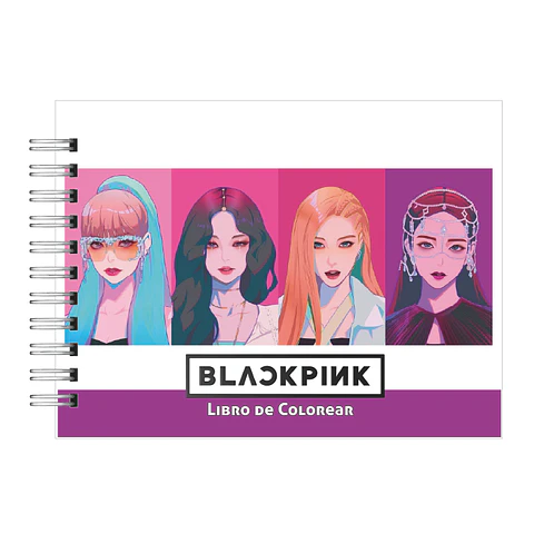 Libro para Colorear Blackpink