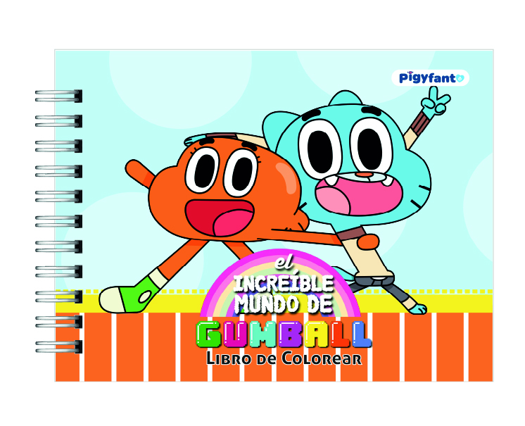 Libro para Colorear El Increíble Mundo de Gumball 7