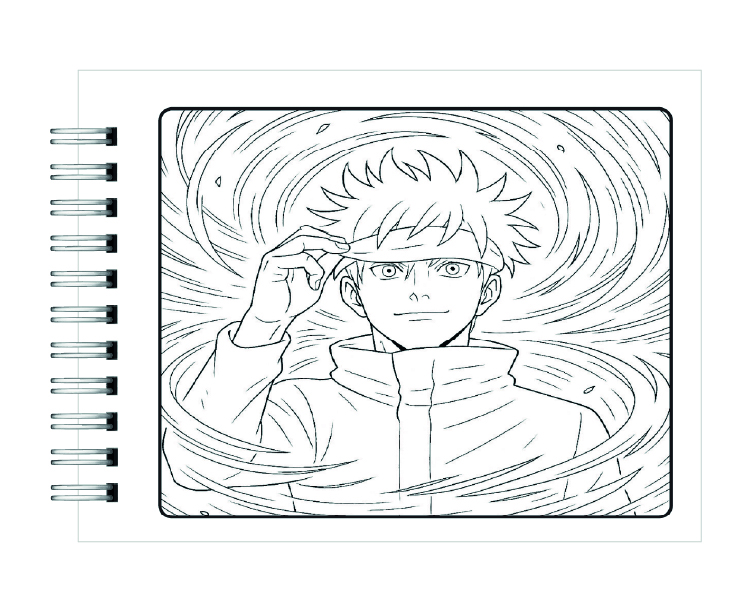 Libro para Colorear Jujutsu Kaisen 3