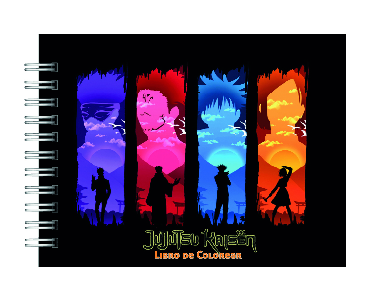 Libro para Colorear Jujutsu Kaisen 6