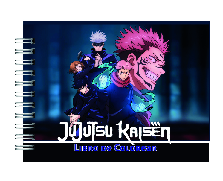 Libro para Colorear Jujutsu Kaisen 7
