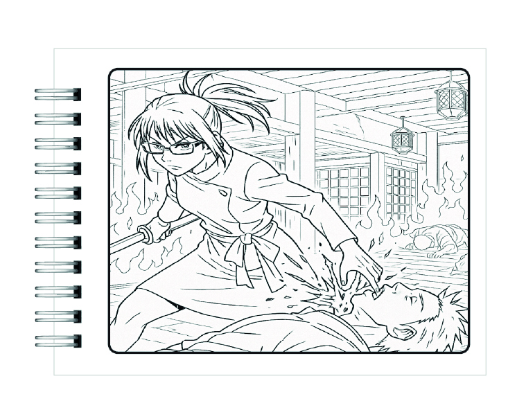 Libro para Colorear Jujutsu Kaisen 5