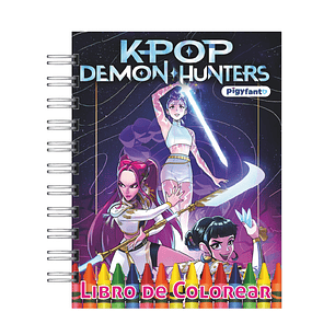 Libro para Colorear KPOP Demon Hunter