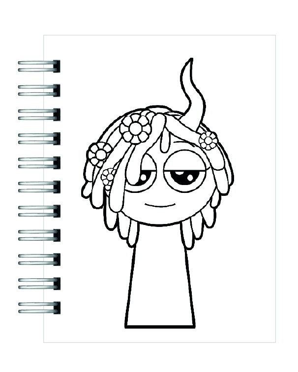 Libro para Colorear Spunki  6