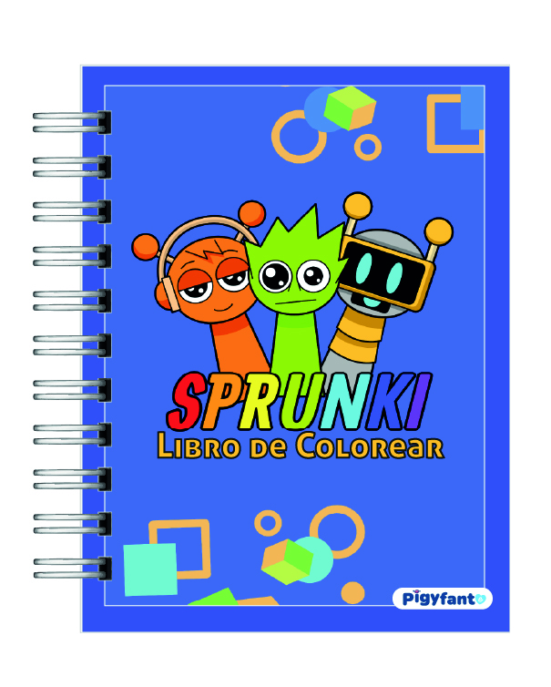 Libro para Colorear Spunki  1
