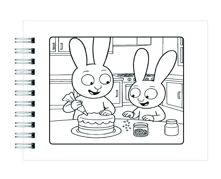 Libro para Colorear Simón 3