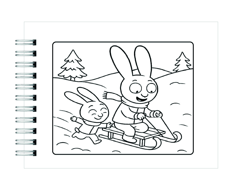 Libro para Colorear Simón 5