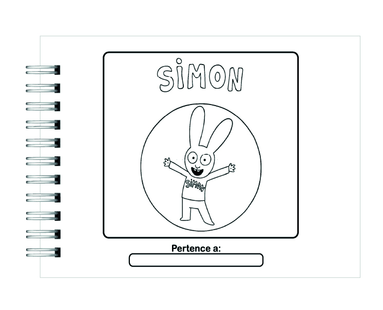 Libro para Colorear Simón 2