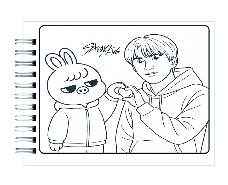 Libro para Colorear Stray Kids  6
