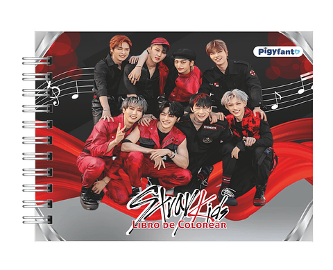 Libro para Colorear Stray Kids 