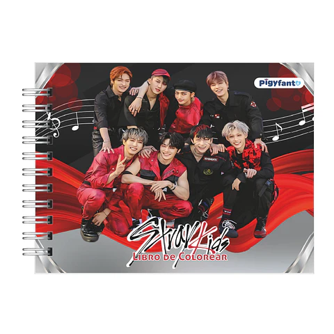 Libro para Colorear Stray Kids