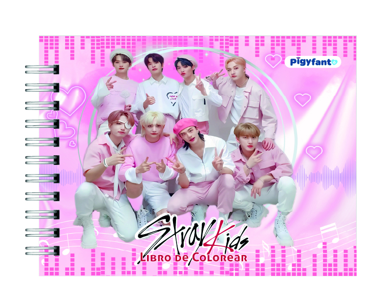 Libro para Colorear Stray Kids  7