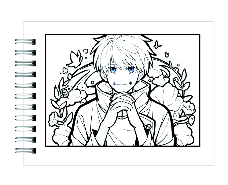 Libro para Colorear Jujutsu Kaisen 2